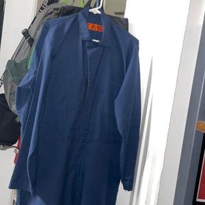 Red Kap Fire Retardant Navy Blue One piece